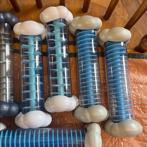 Hand2Mind Baby's Sounds Of Rain Sensory Tubes. Lot of 8. NWOT. - Picture 3 of 7